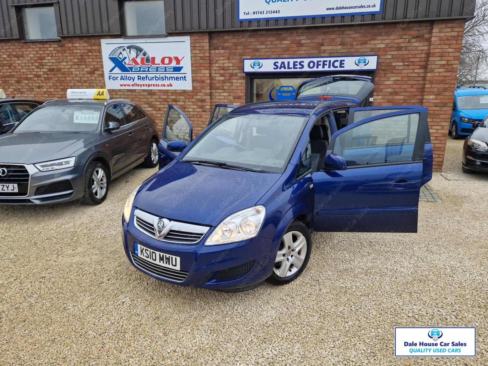 Vauxhall Zafira 1.8 16V Exclusiv MPV 5dr Petrol Manual Euro 4 (140 ps)