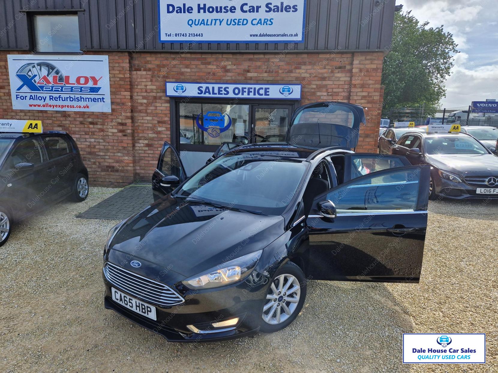 Ford Focus 1.6 Titanium Hatchback 5dr Petrol Powershift Euro 6 (125 ps)