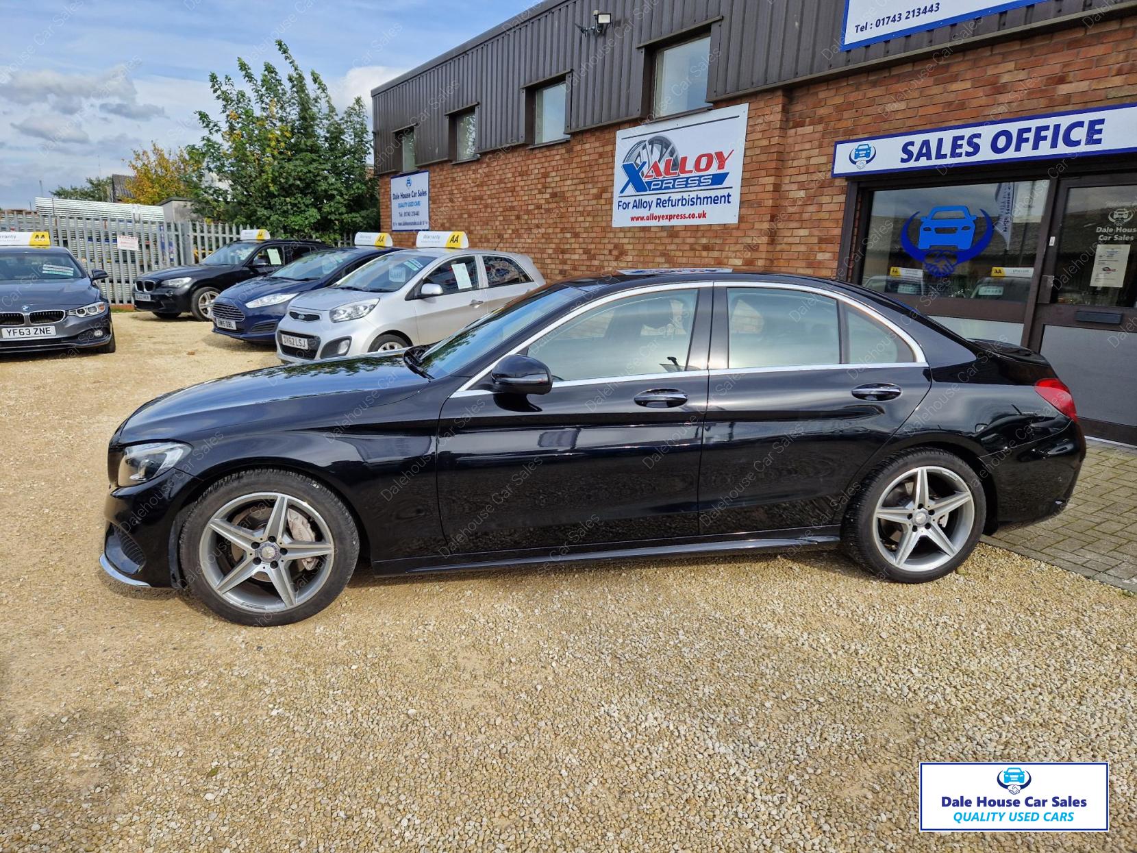 Mercedes-Benz C Class 1.6 C200d AMG Line (Premium) Saloon 4dr Diesel G-Tronic+ Euro 6 (s/s) (136 ps)