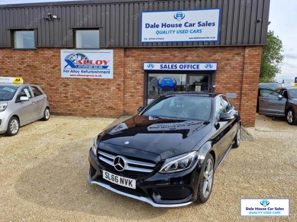 Mercedes-Benz C Class 1.6 C200d AMG Line (Premium) Saloon 4dr Diesel G-Tronic+ Euro 6 (s/s) (136 ps)