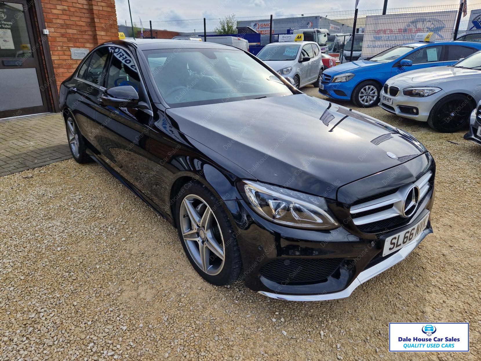 Mercedes-Benz C Class 1.6 C200d AMG Line (Premium) Saloon 4dr Diesel G-Tronic+ Euro 6 (s/s) (136 ps)