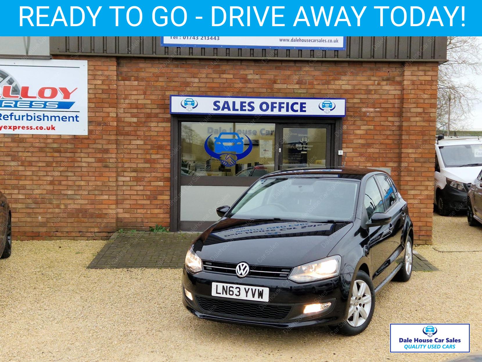 Volkswagen Polo 1.2 Match Edition Hatchback 5dr Petrol Manual Euro 5 (60 ps)