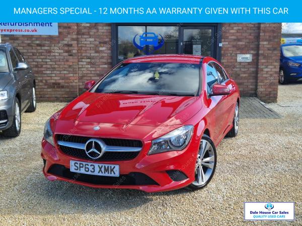 Mercedes-Benz CLA 1.6 CLA180 Sport Coupe 4dr Petrol Manual Euro 6 (s/s) (122 ps)