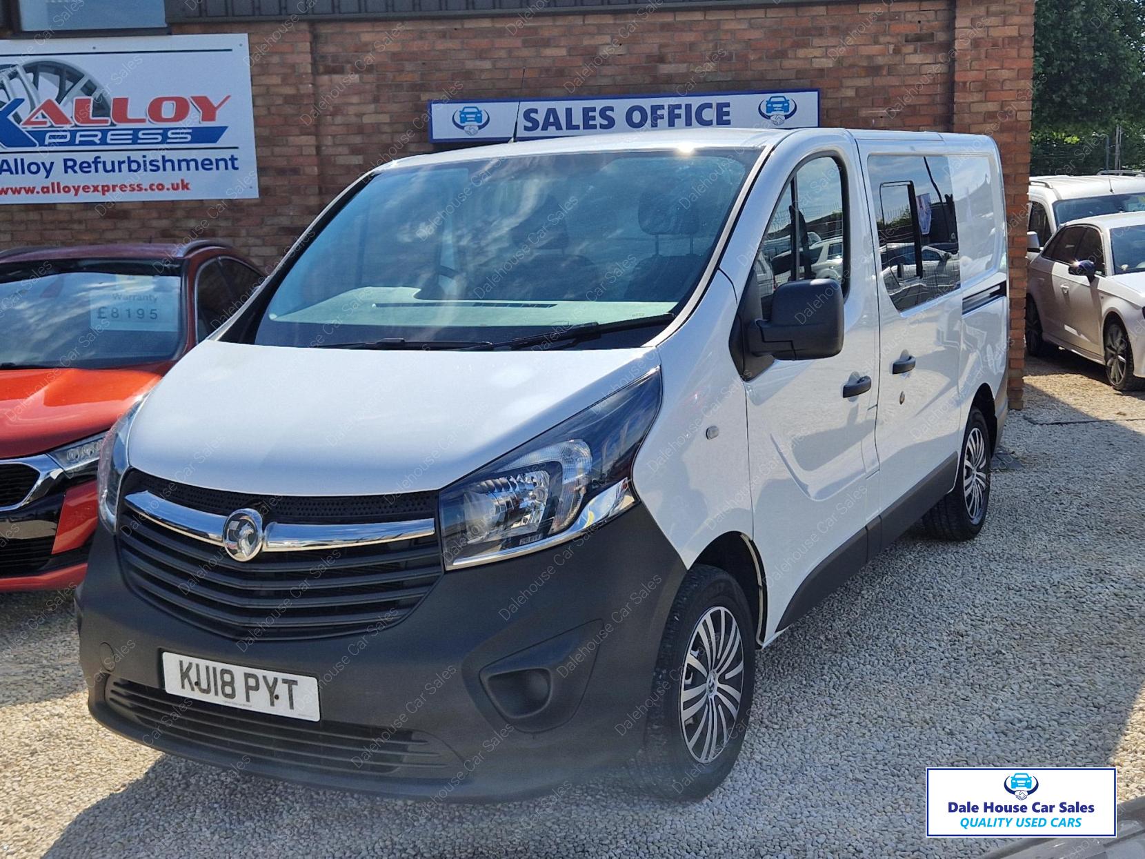 Vauxhall Vivaro 1.6 CDTi 2700 Panel Van 5dr Diesel Manual L1 H1 Euro 6 (120 ps)