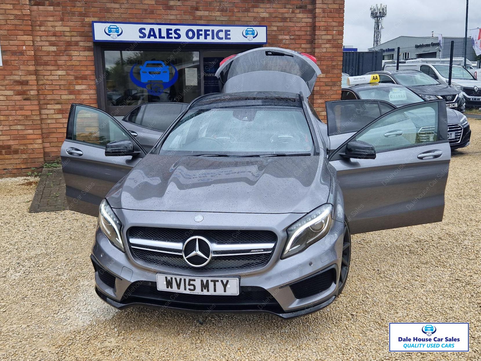 Mercedes-Benz GLA 2.0 GLA45 AMG SUV 5dr Petrol SpdS DCT 4MATIC Euro 6 (s/s) (360 ps)