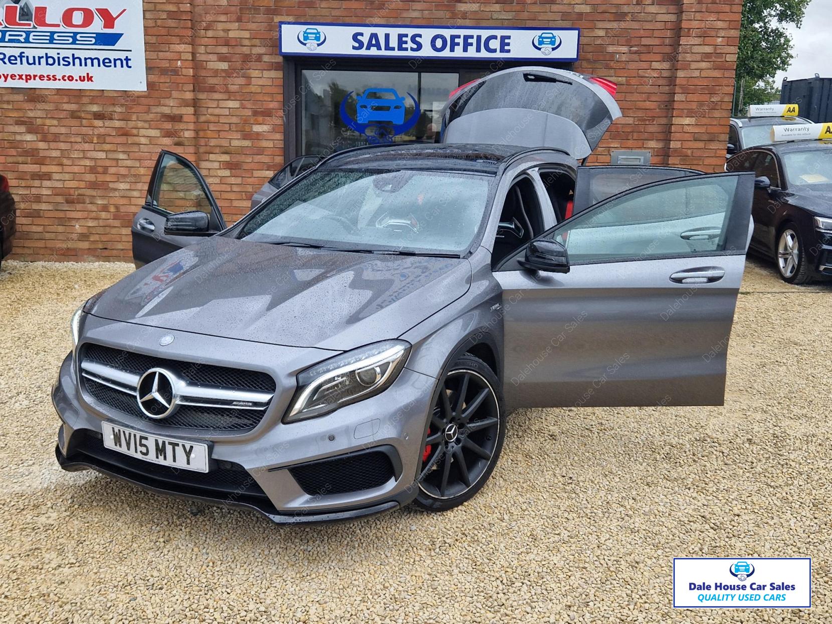 Mercedes-Benz GLA 2.0 GLA45 AMG SUV 5dr Petrol SpdS DCT 4MATIC Euro 6 (s/s) (360 ps)