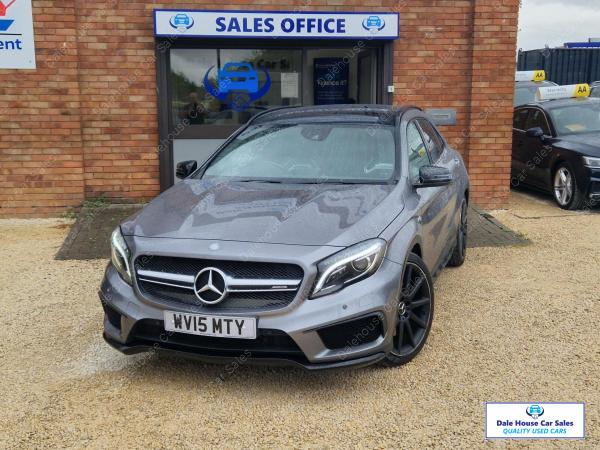 Mercedes-Benz GLA 2.0 GLA45 AMG SUV 5dr Petrol SpdS DCT 4MATIC Euro 6 (s/s) (360 ps)